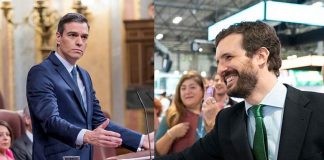 Sánchez defiende a España y Casado a EEUU