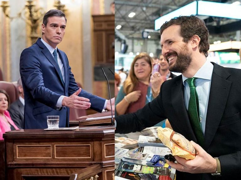 Sánchez defiende a España y Casado a EEUU