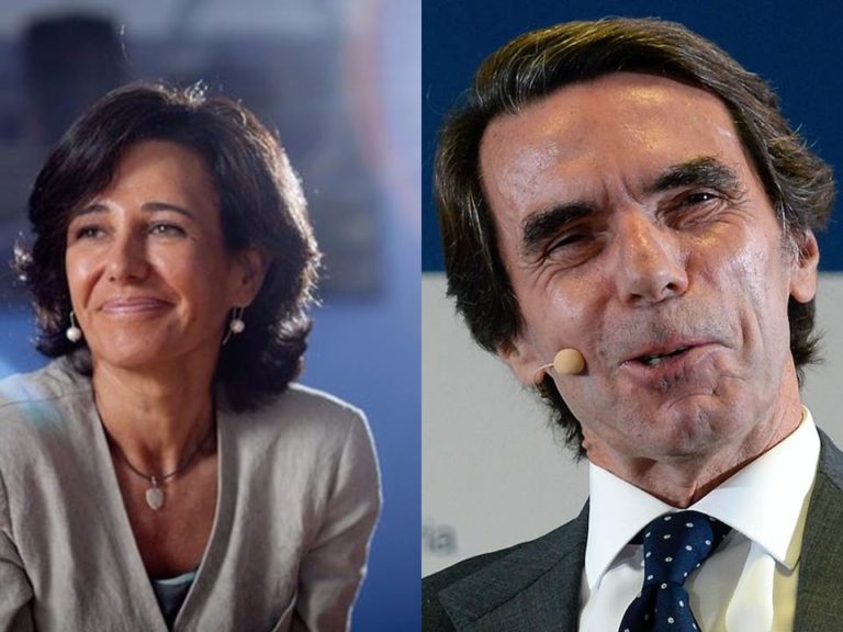 Aznar y Botín intentan controlar el Gobierno