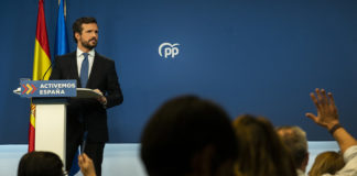 Casado está salvando el cuello por el coronavirus