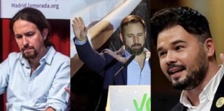 Iglesias, Abascal y Rufián son lo mismo que Trump