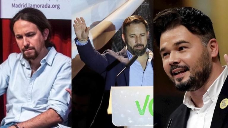 Iglesias, Abascal y Rufián son lo mismo que Trump