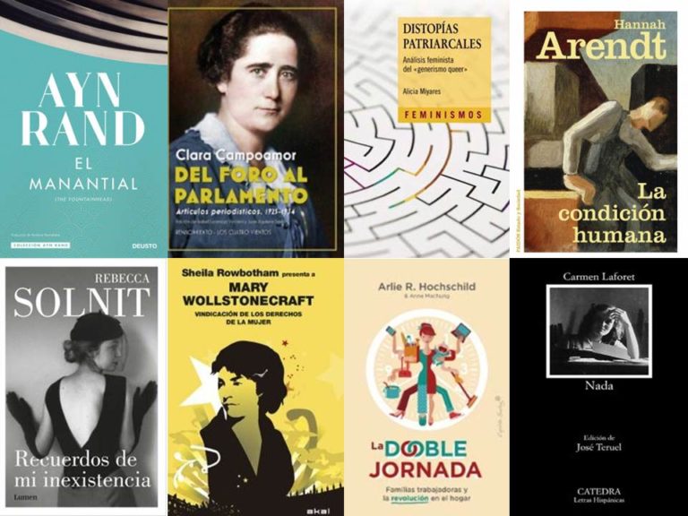 Libros de mujeres y feministas para un 8M