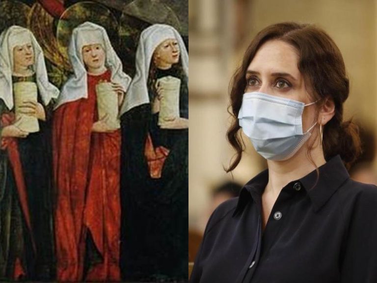 #PremioLasTresMarías Isabel Díaz Ayuso y Podemos