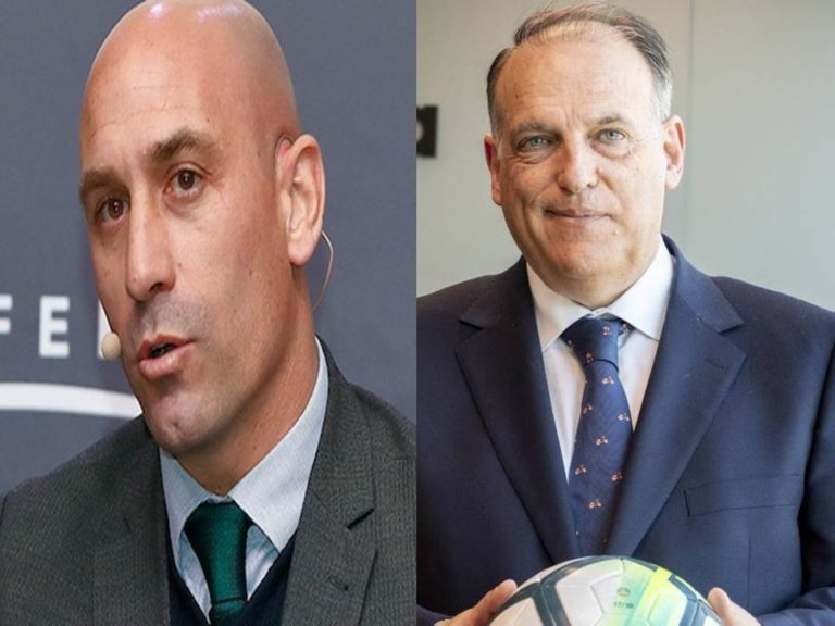 Rubiales & Tebas en “Dos macarras en apuros”