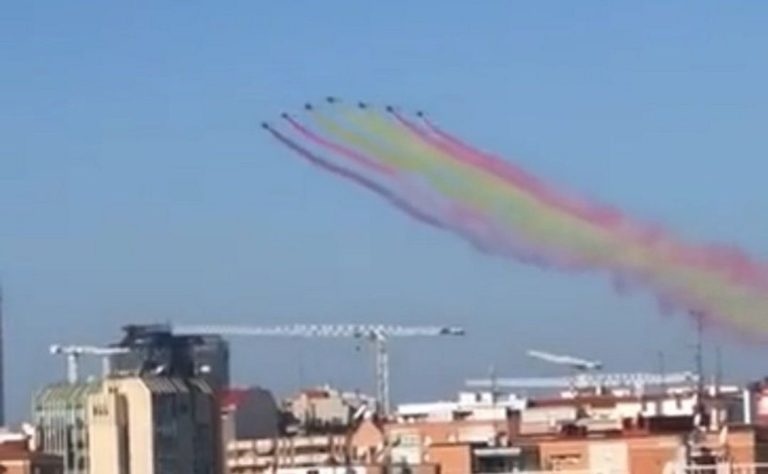Contubernio madridista en el desfile de las Fuerzas Armadas