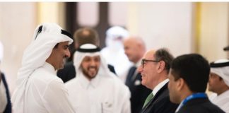 El emir de Catar y Galán, juntos en las inversiones en renovables