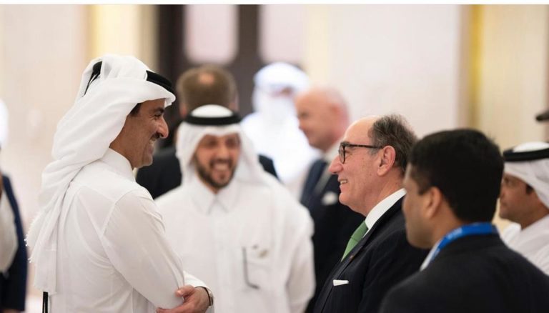 El emir de Catar y Galán, juntos en las inversiones en renovables