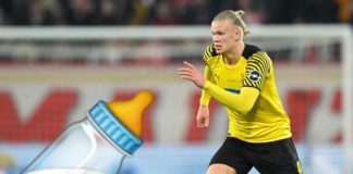 Haaland, primer biberón para la prensa madridista