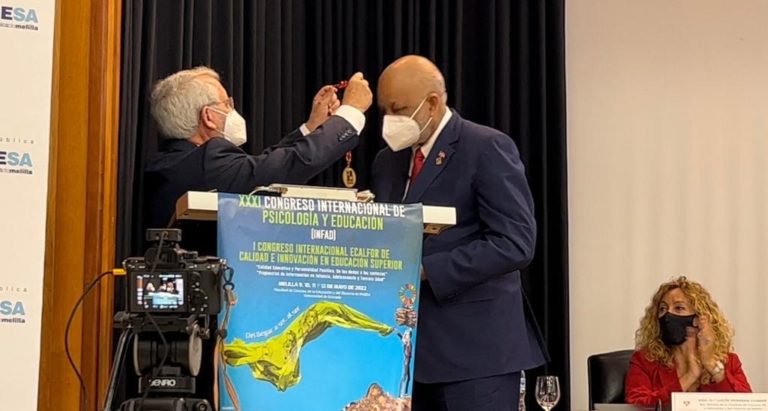 República Dominicana recibió medalla de oro en Granada, España, por el Plan Aprendiendo en Casa Preservando la Salud