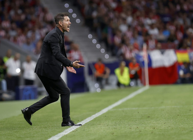 ¿Volverá el Cholo al 4-4-2 algún día?
