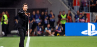 Simeone parece desnortado y hundido