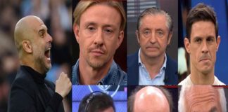 Más de media España celebrando 4 goles ingleses