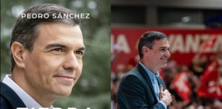 A dos manos se la pasa Pedro Sánchez