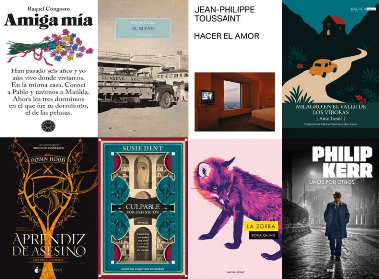 #NovedadesLiterariasD16 Ficción, reediciones y no ficción (12-16 mayo)
